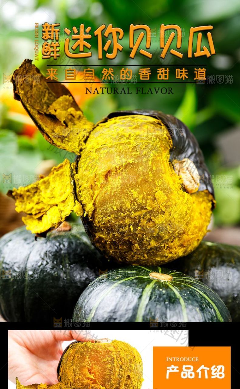 迷你贝贝瓜详情页设计