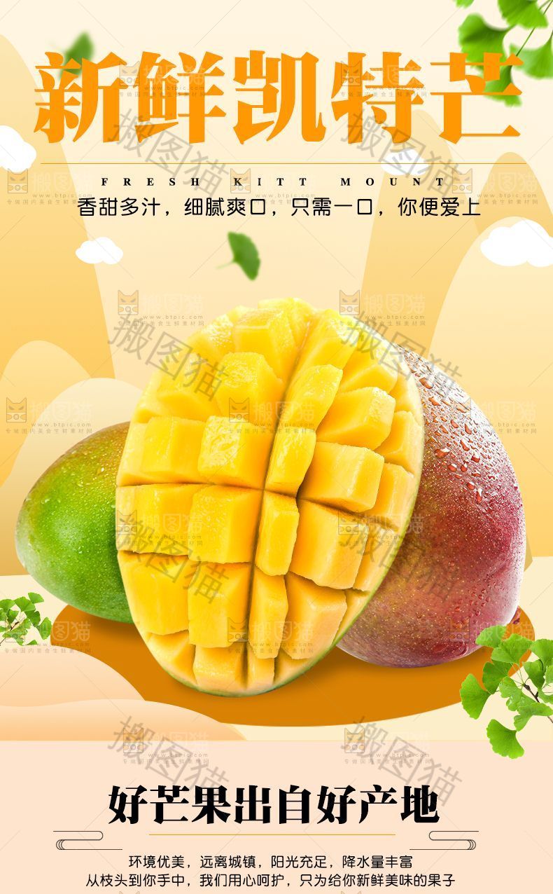 凯特芒详情页设计