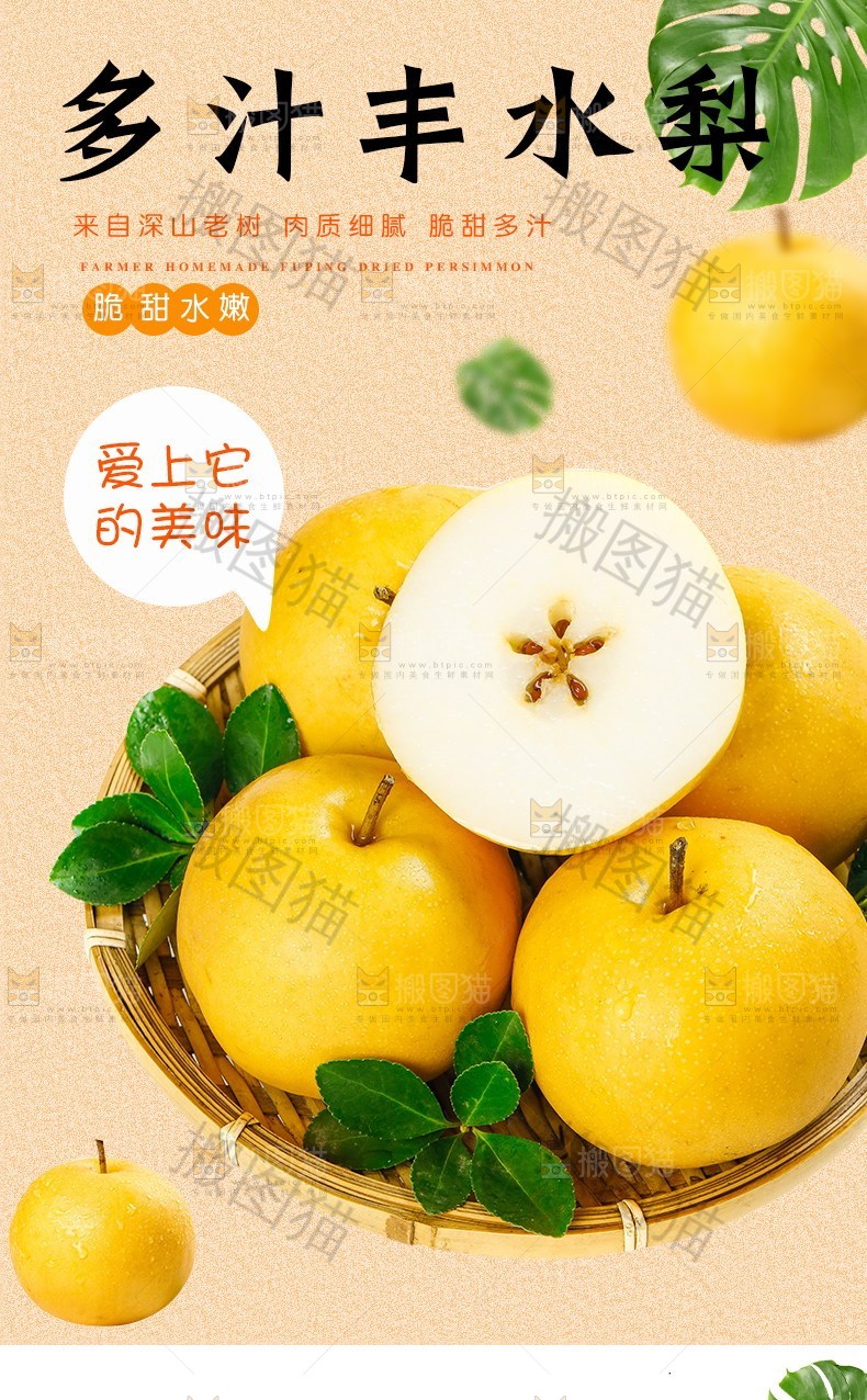 多汁丰水梨详情