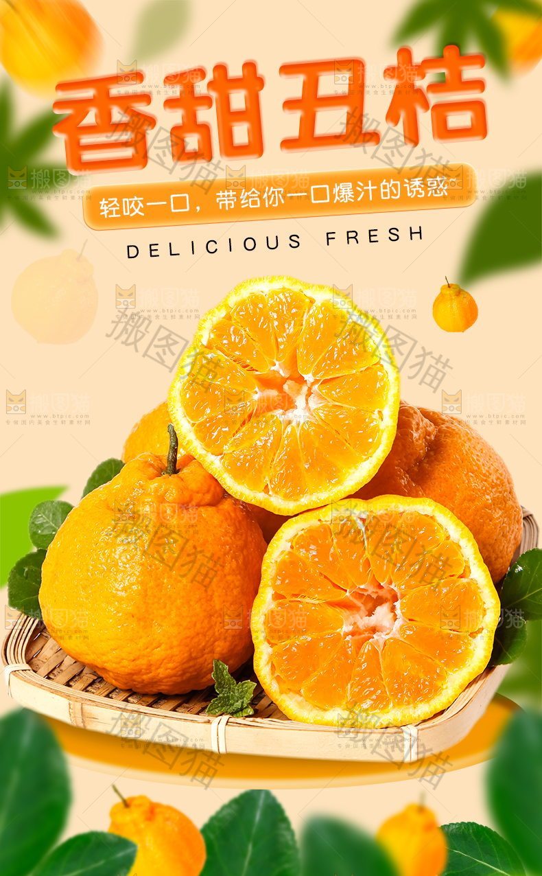 香甜丑桔详情