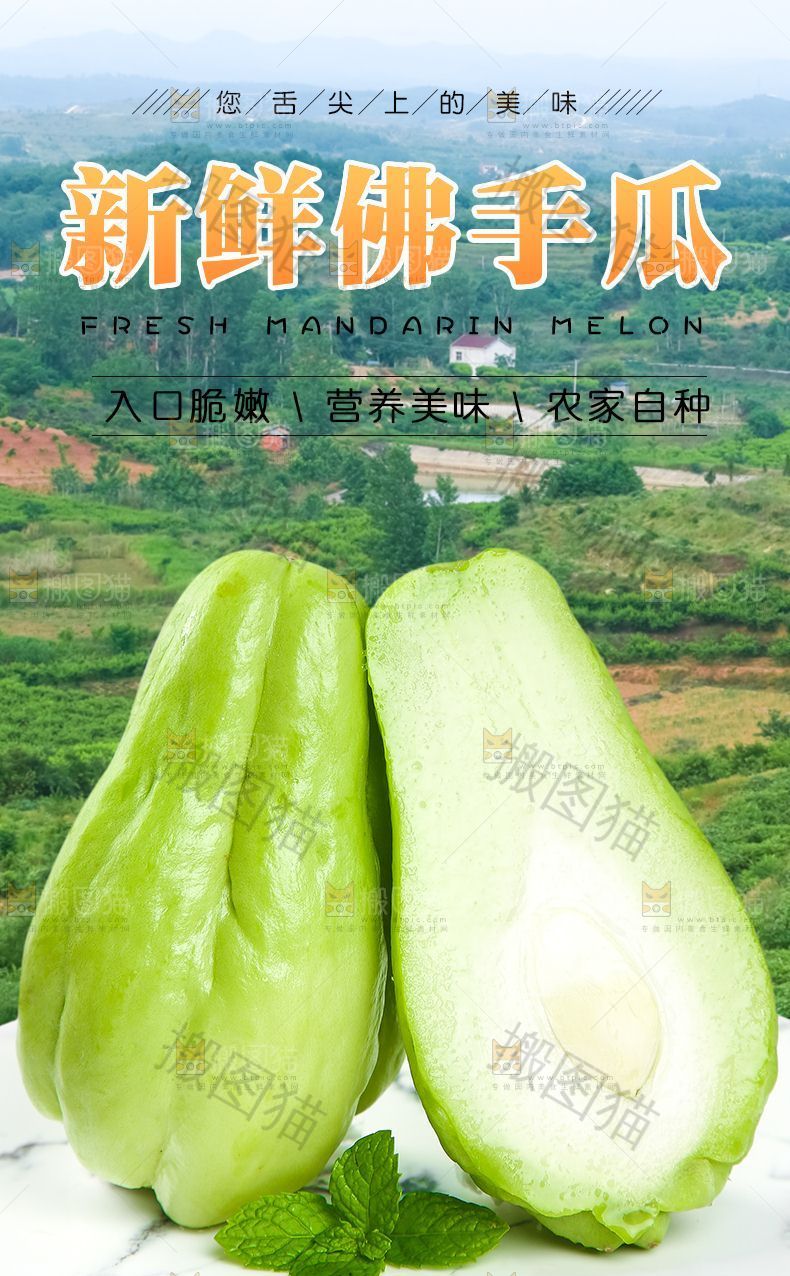 佛手瓜详情页设计