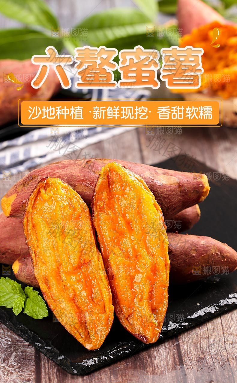 六鳌红蜜薯详情