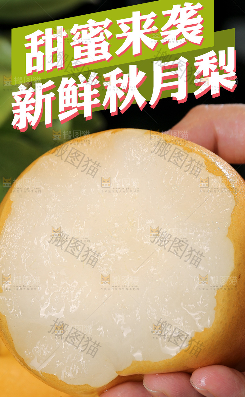 秋月梨详情页