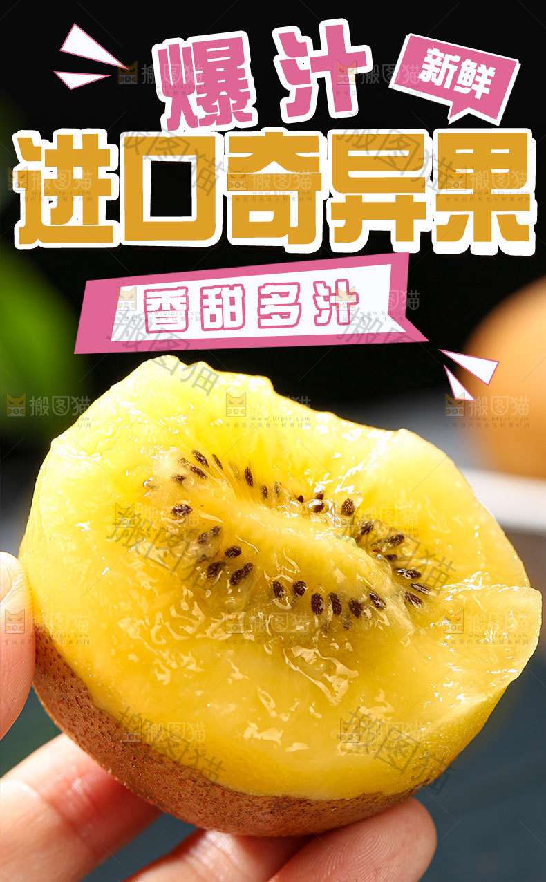 进口奇异果详情页