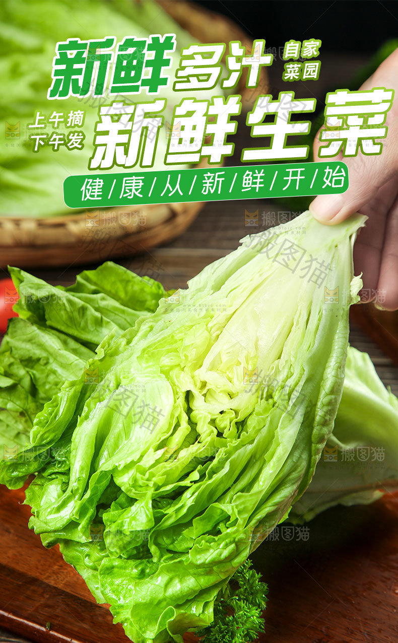 生菜详情页设计