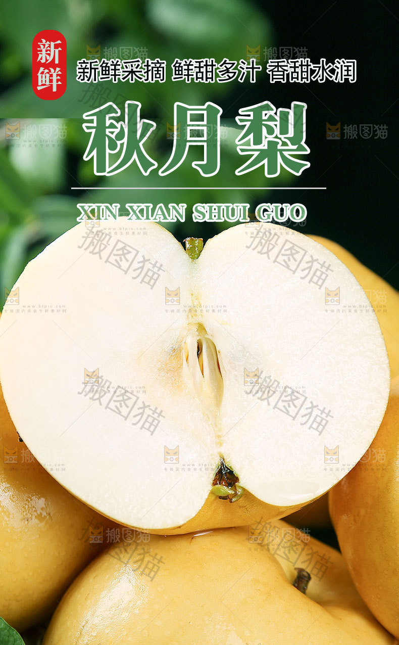 秋月梨详情页