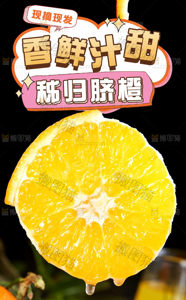 秭归脐橙详情页