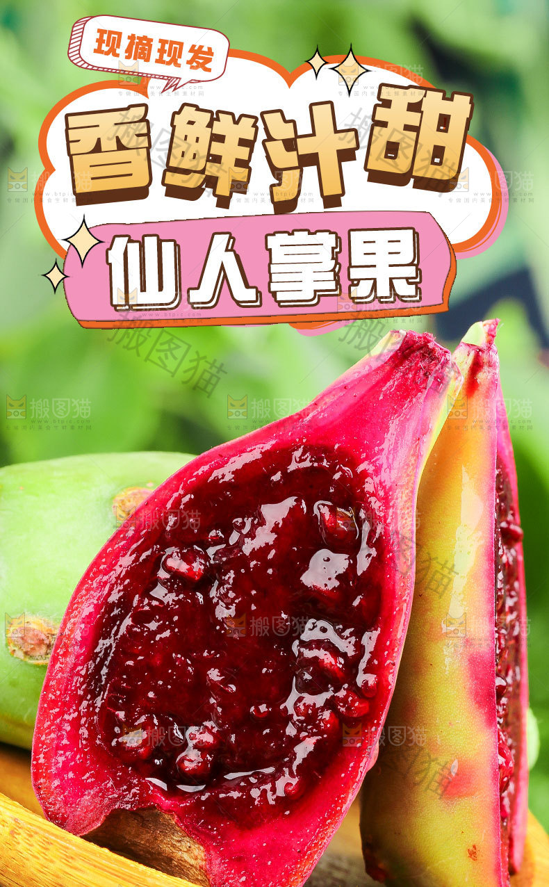 仙人掌果详情页