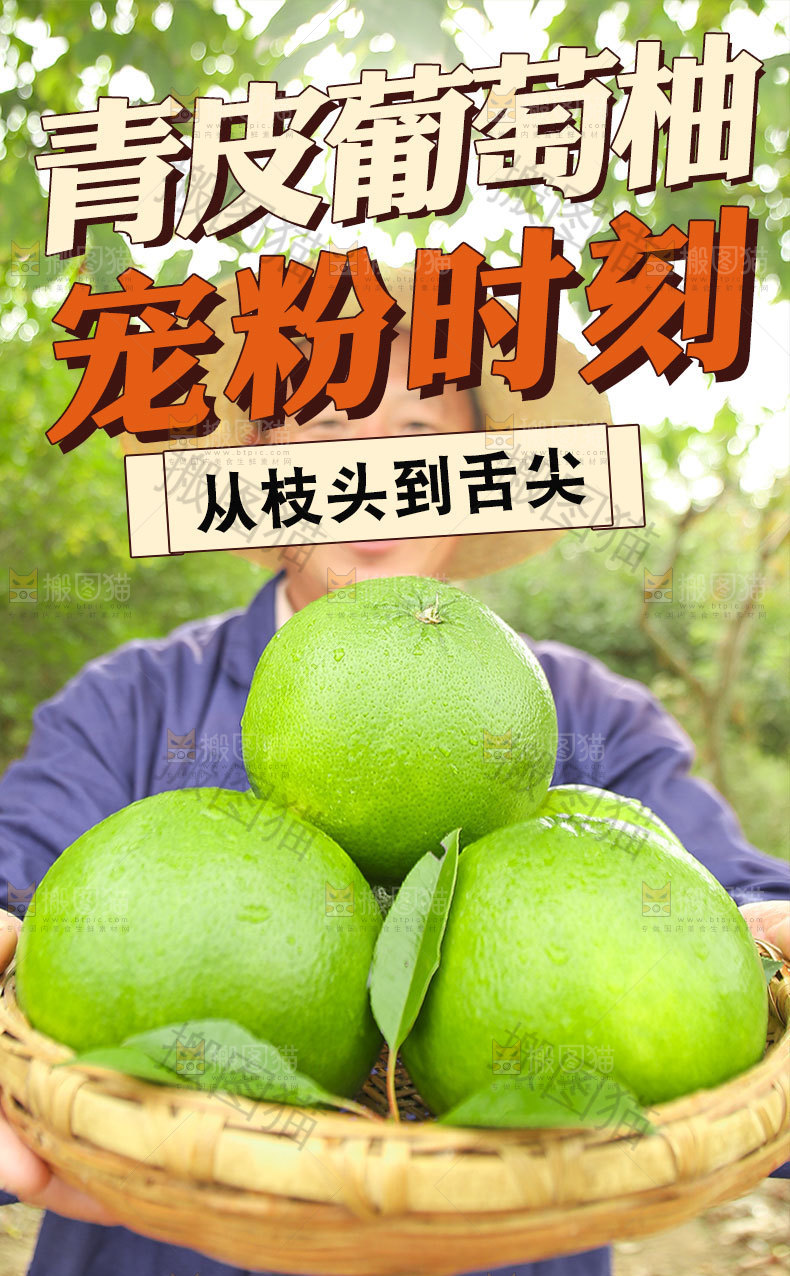 青葡萄柚详情页