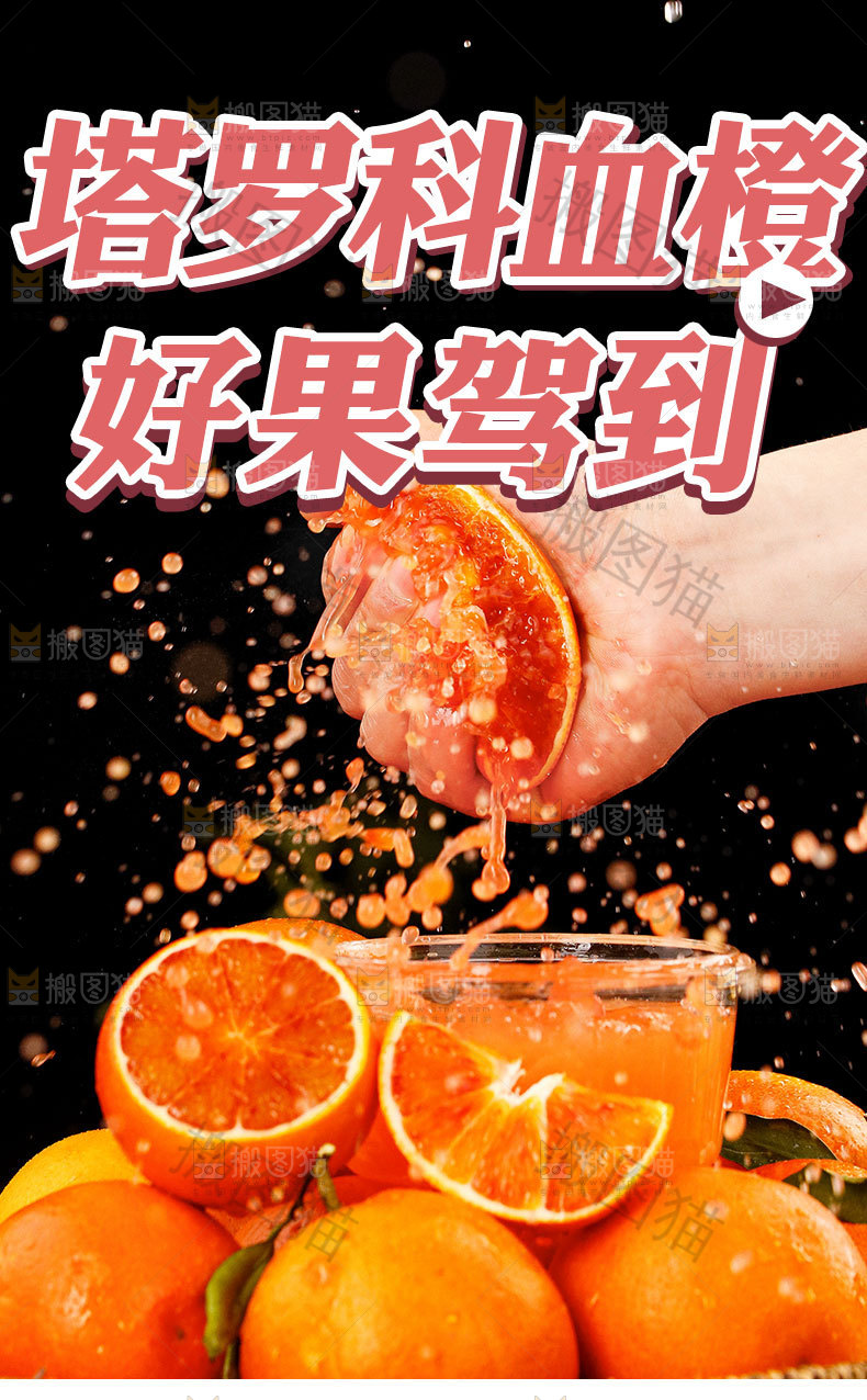玫瑰血橙详情页