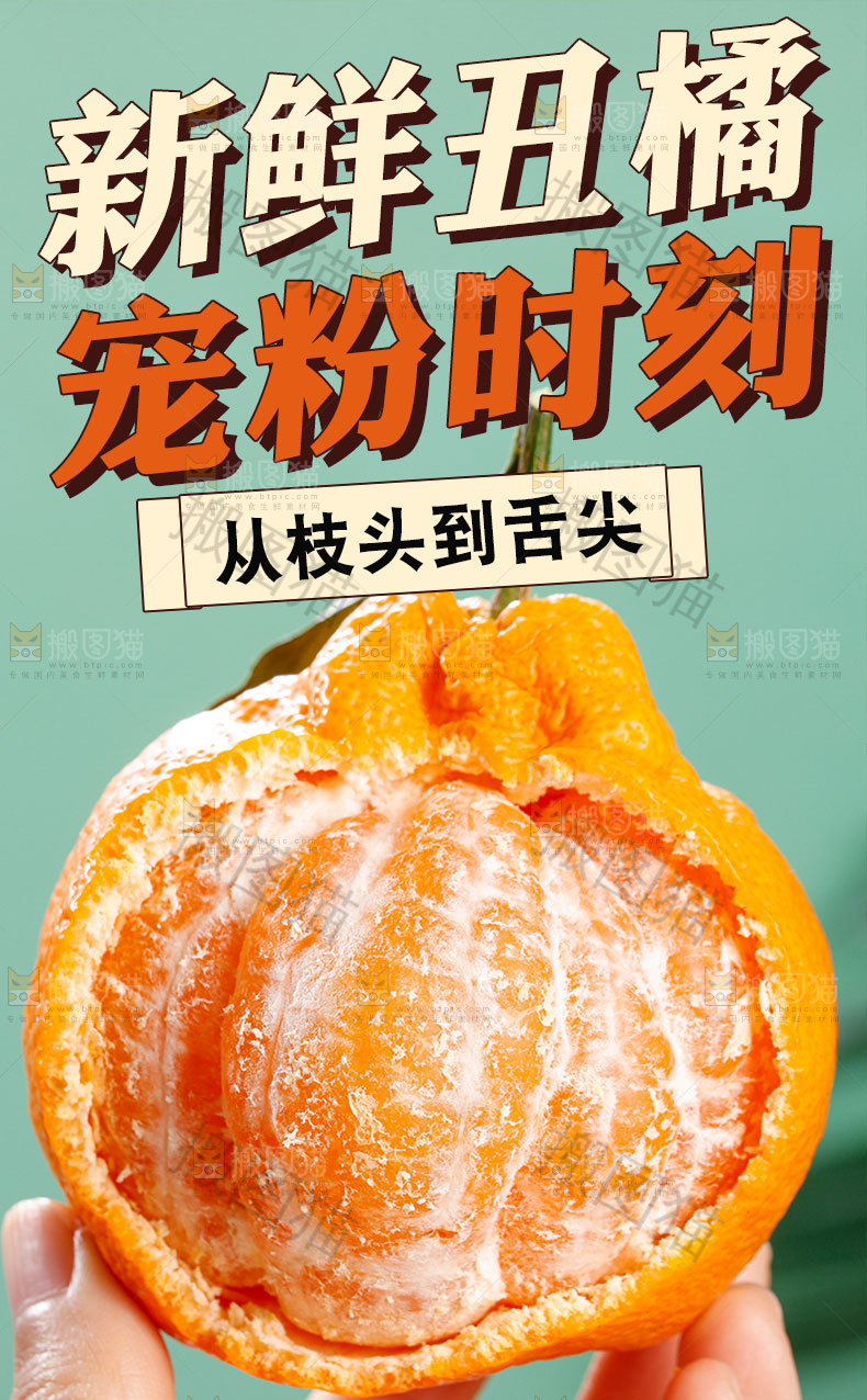 新鲜丑橘详情页