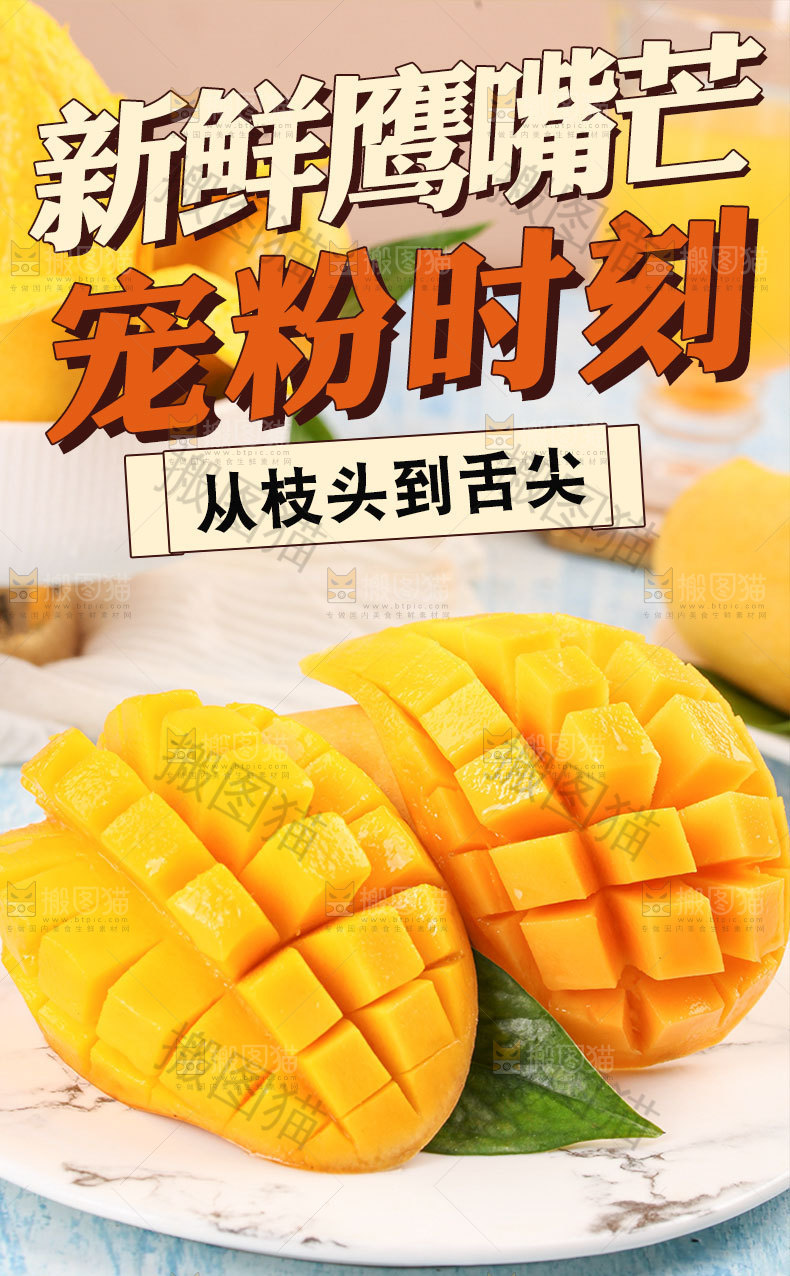 鹰嘴芒详情页设计