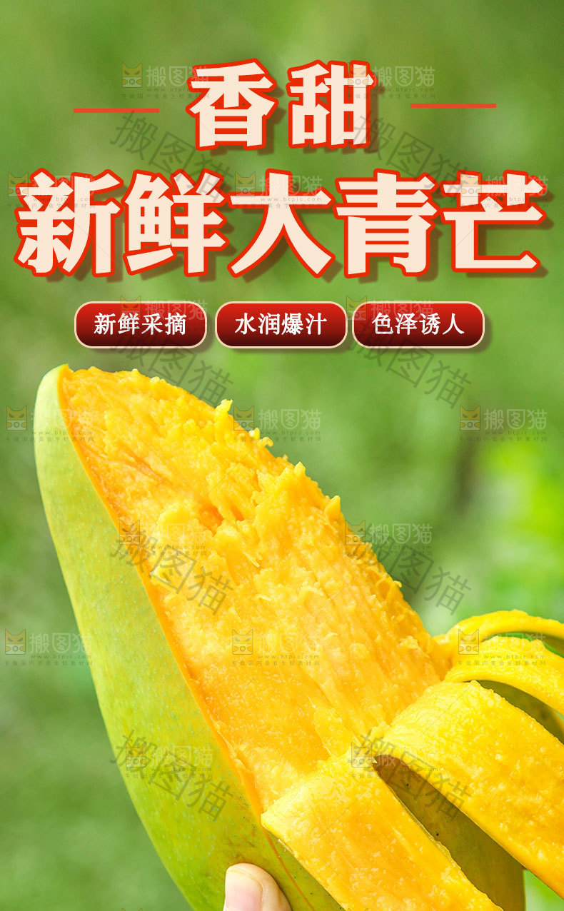 越南大青芒详情页