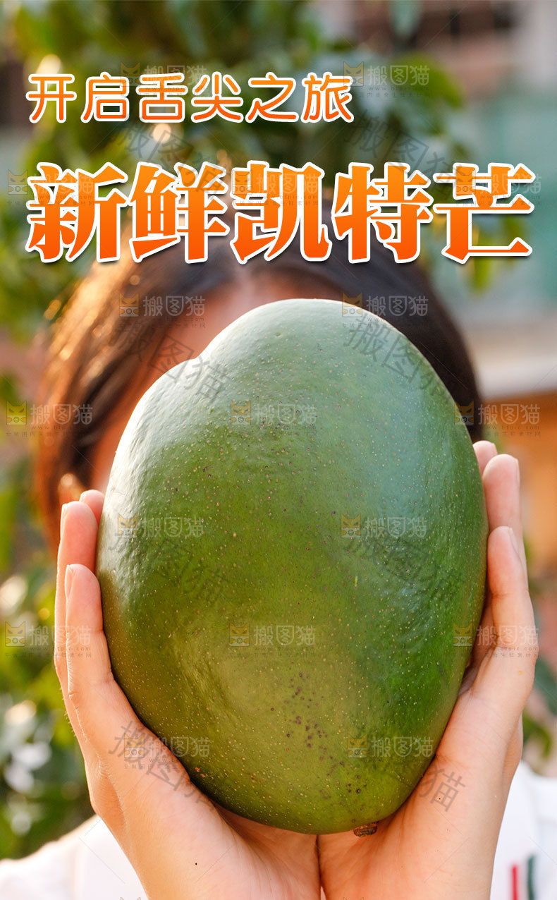 新鲜凯特芒详情页