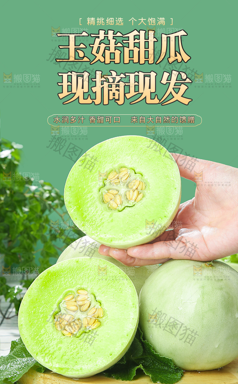 玉菇瓜详情页