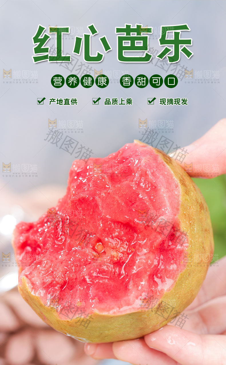 红心芭乐详情页