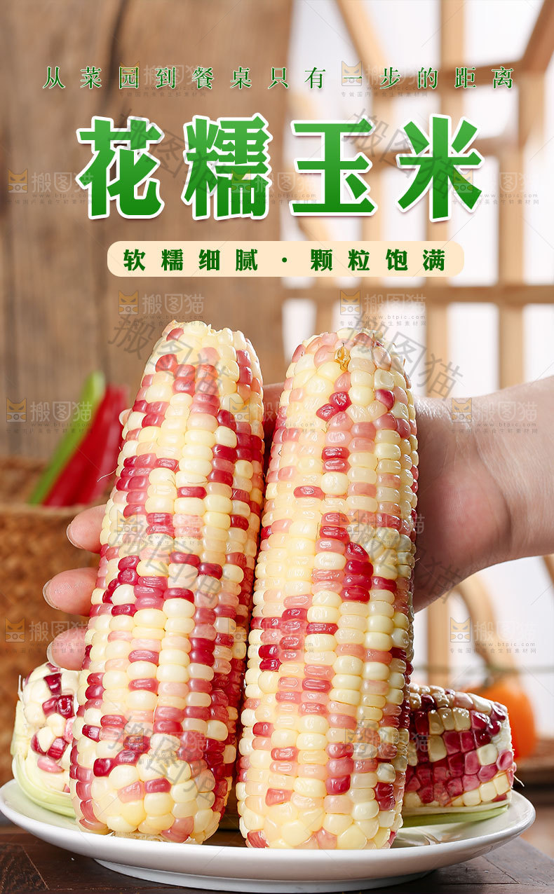 花糯玉米详情页
