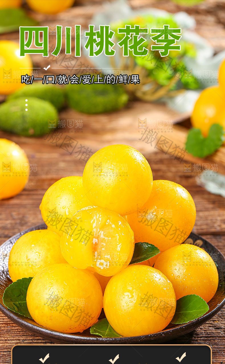 四川桃花李详情页