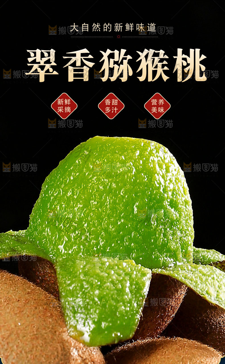 翠香猕猴桃详情页