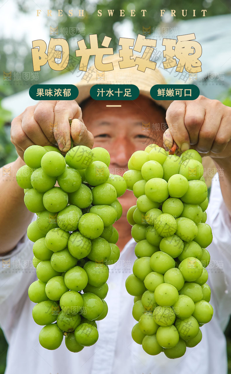 阳光玫瑰详情页
