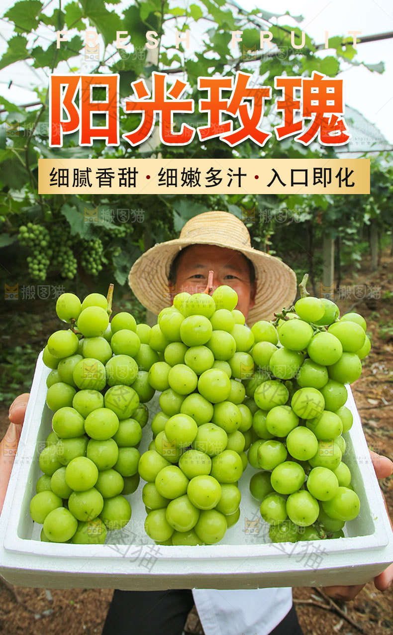 阳光玫瑰详情页