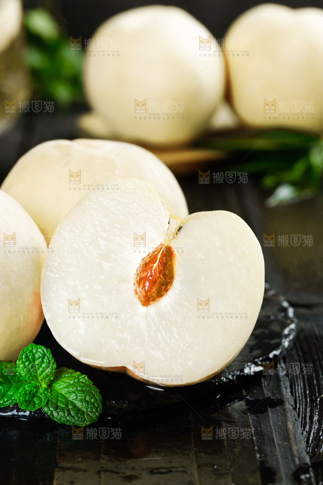 蒙阴白桃