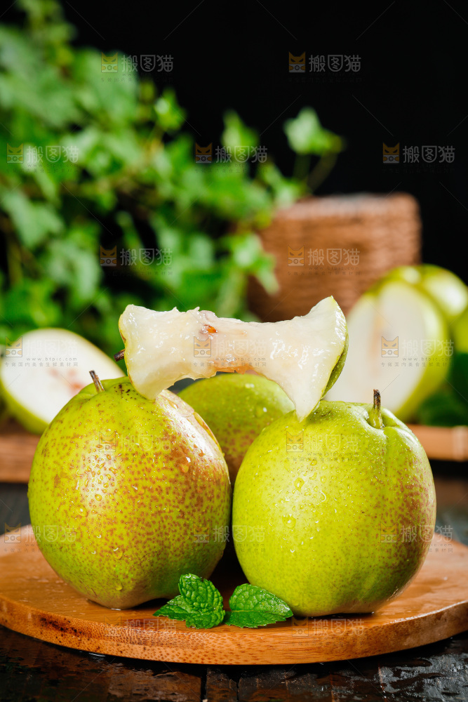 木板上的香梨