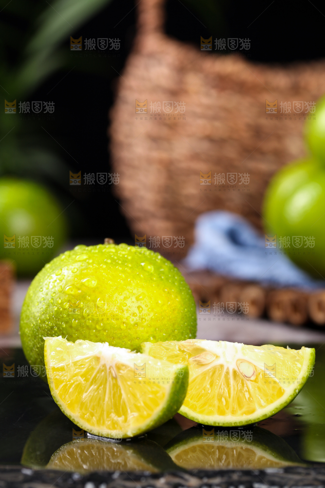 黑底上的皇帝柑