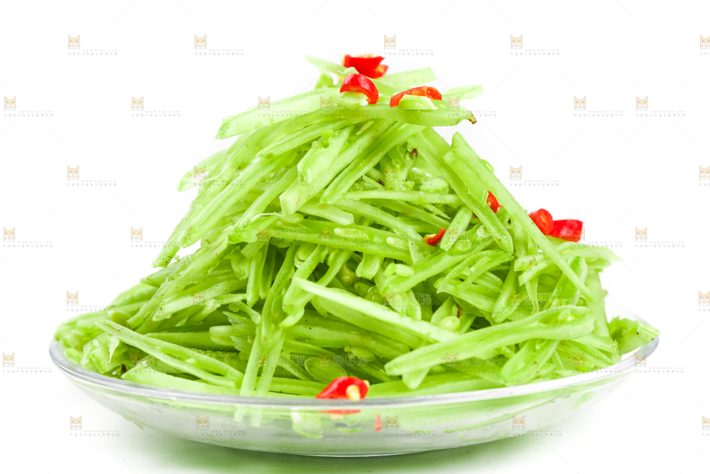 白底上放着扁豆