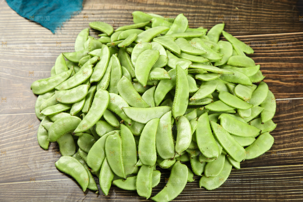 篮子里装着扁豆