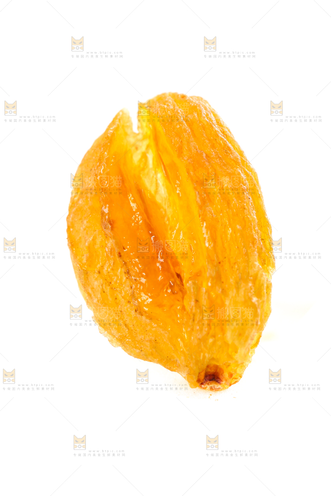 白底上的树上黄葡萄干