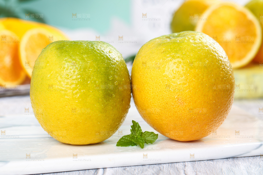 石板上的秭归夏橙