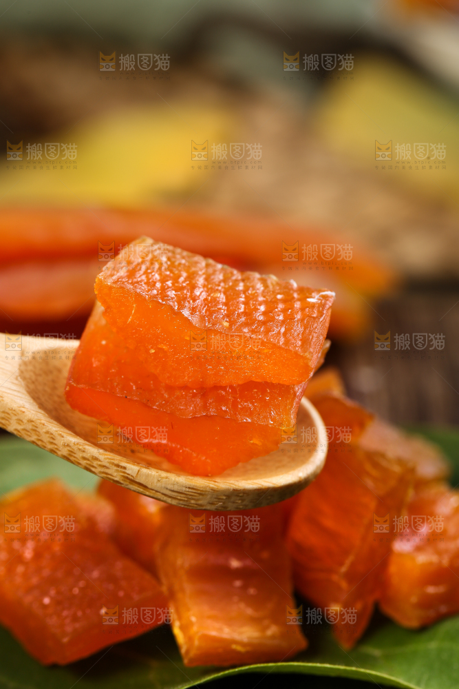 勺子里的红薯干