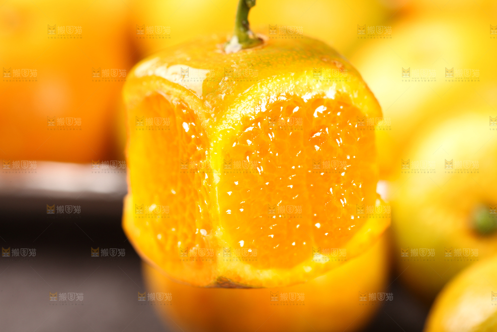 深底上的清香蜜桔