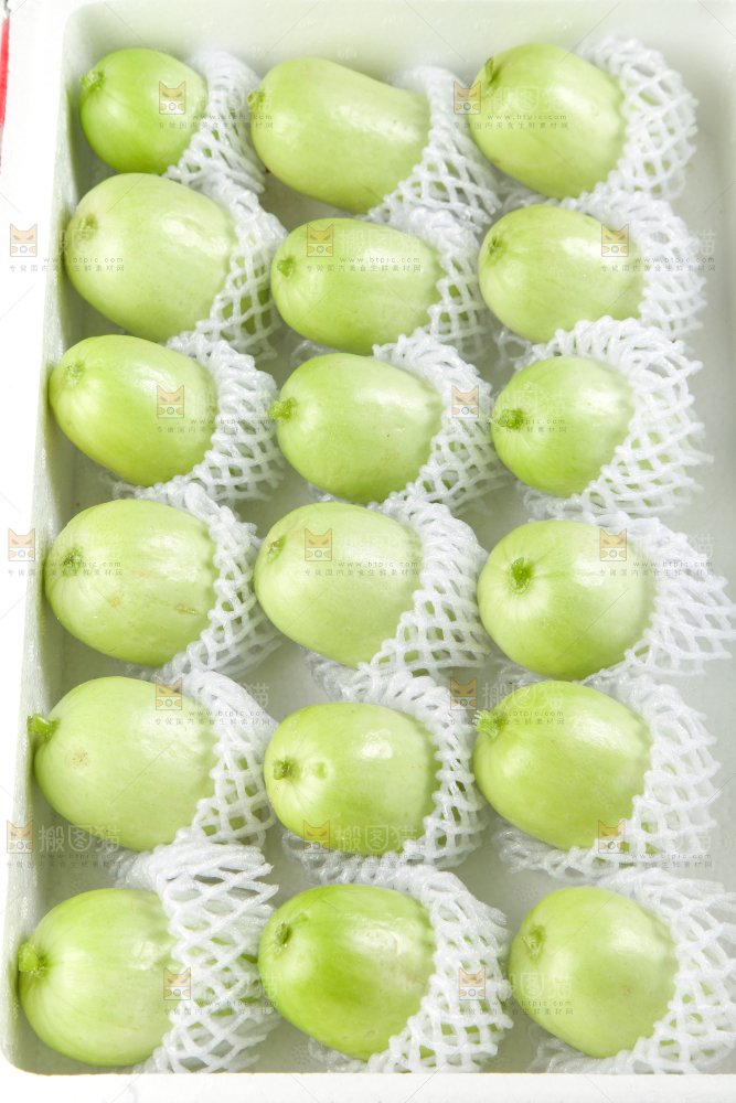泡沫箱里装着玉女黄瓜