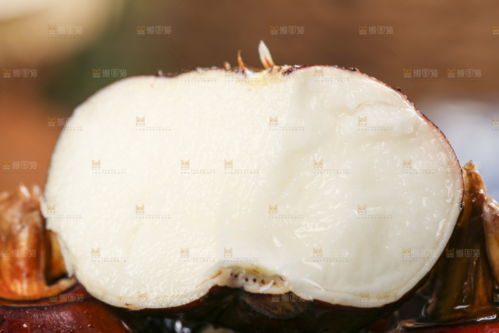木板上放着广西马蹄