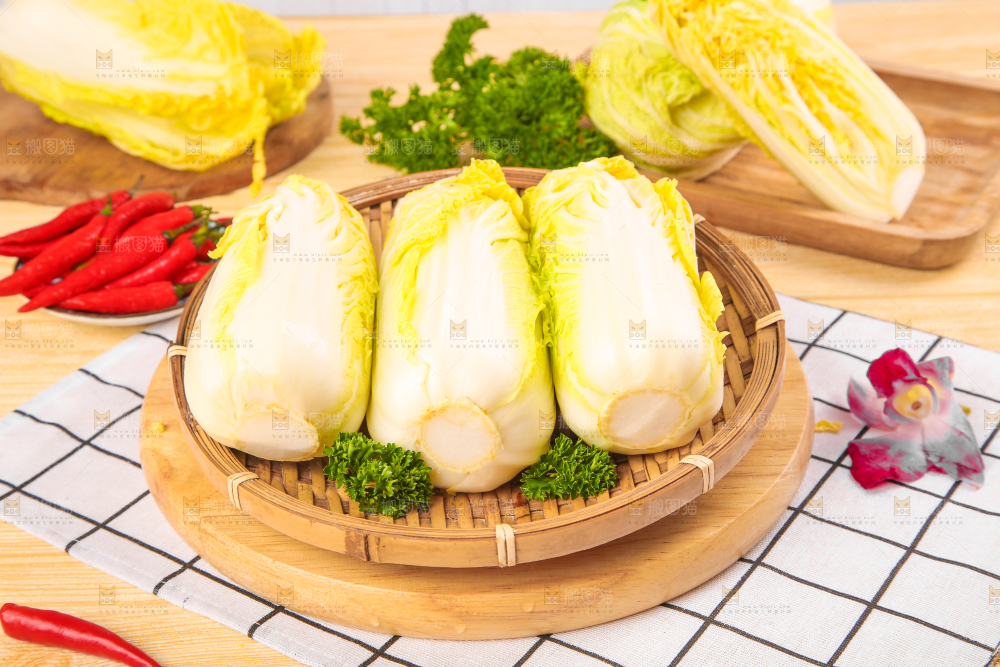 篮子里的湖北娃娃菜