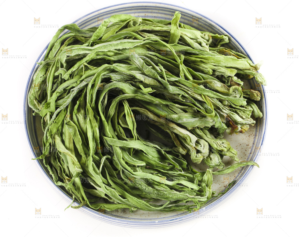 碗里装着涡阳贡菜