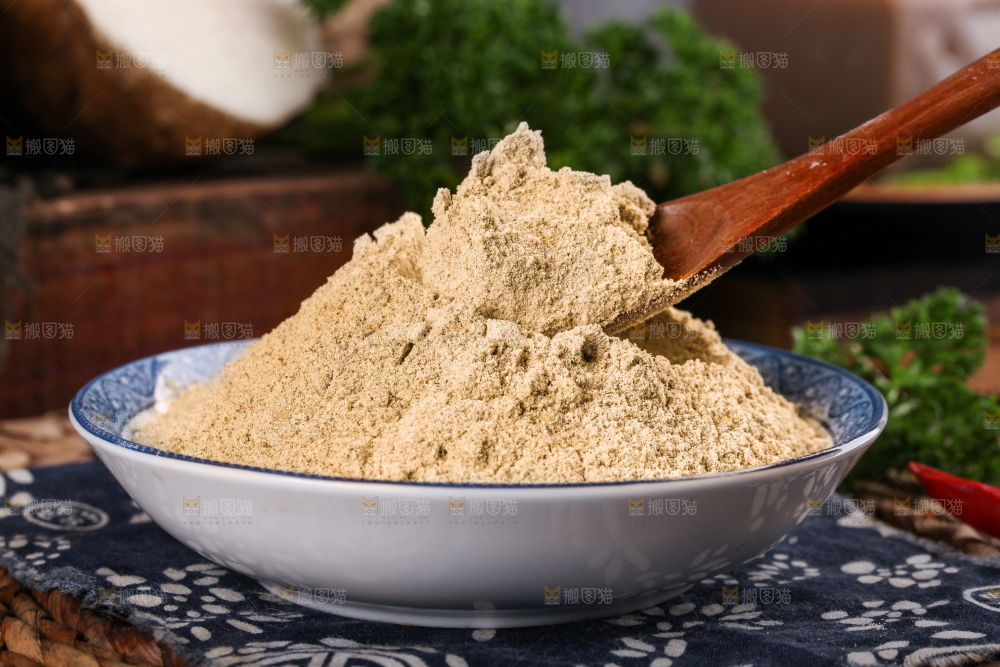 碗里装着魔芋粉