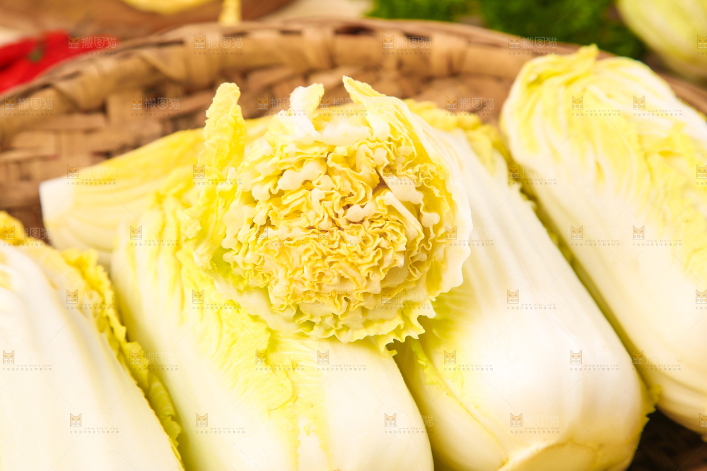 篮子里的湖北娃娃菜