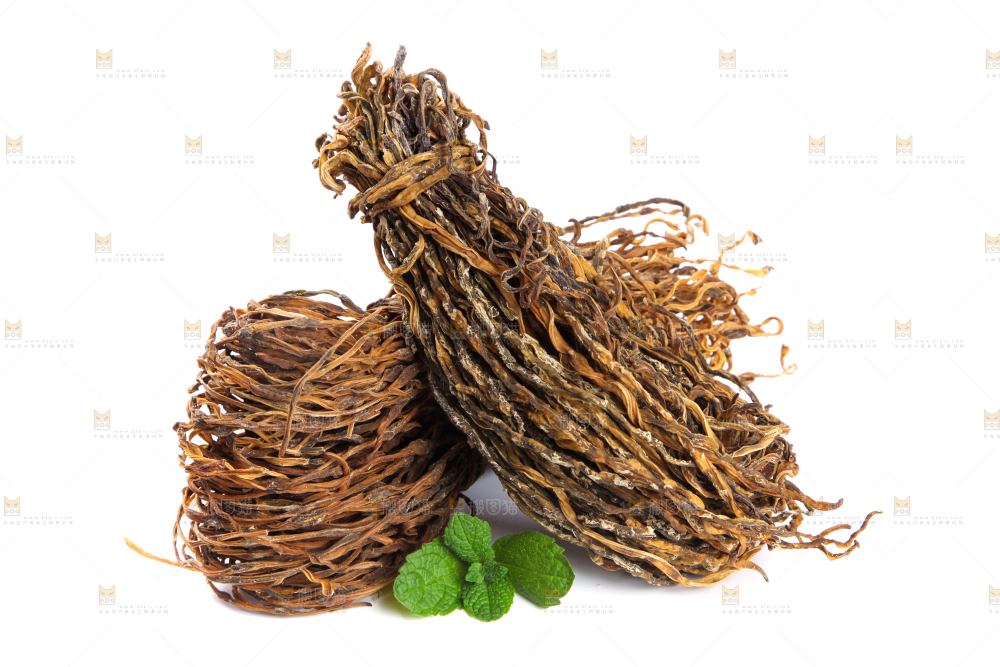 白底上的干豆角