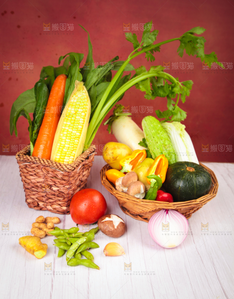 蔬菜背景纹理