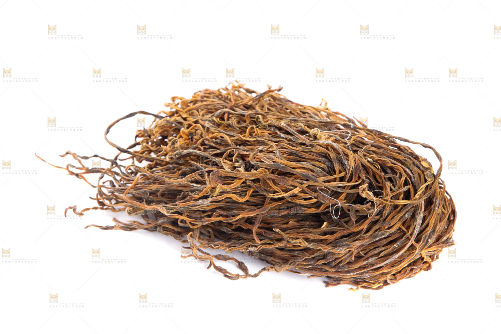 白底上的干豆角