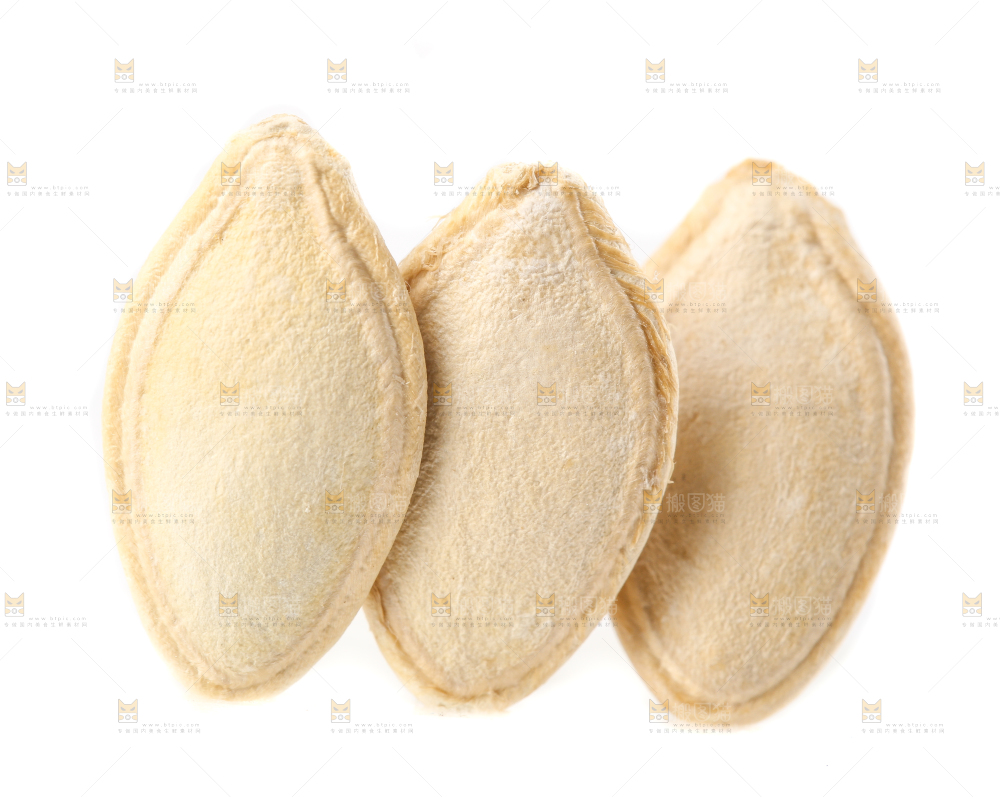 白底上的纸皮南瓜子