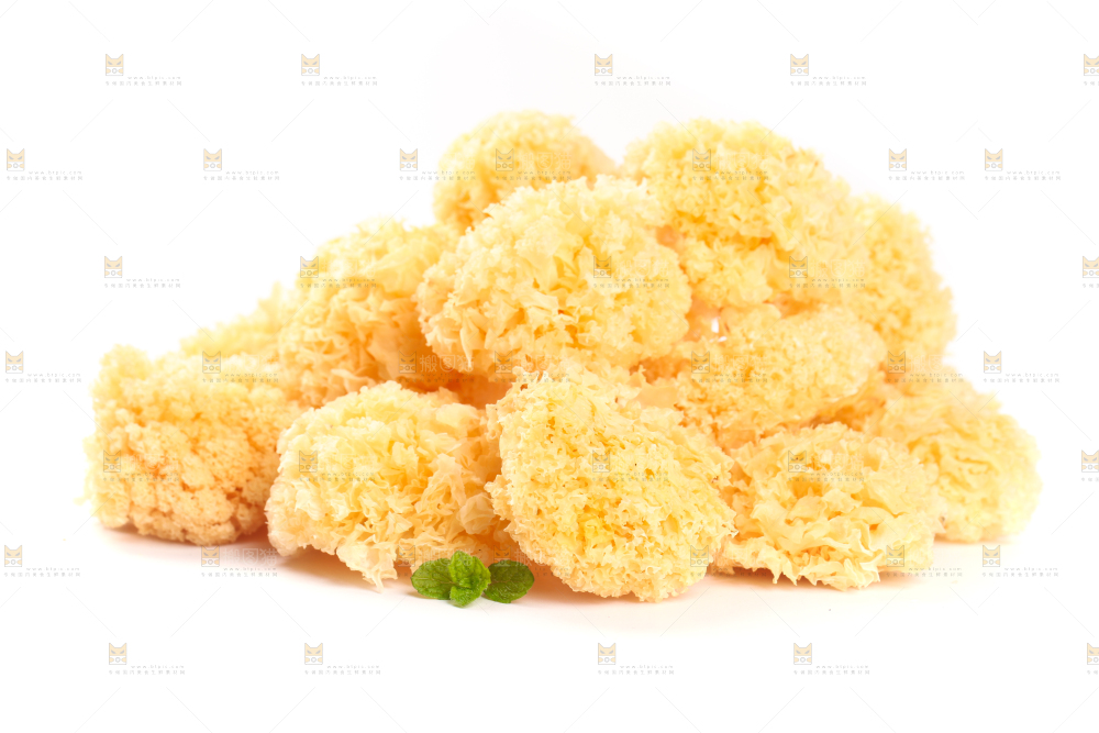 白底上的雪银耳