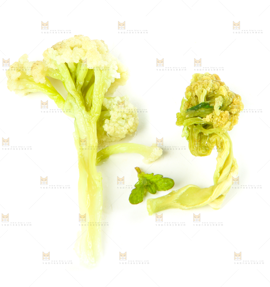 白底上的农家自制花菜干