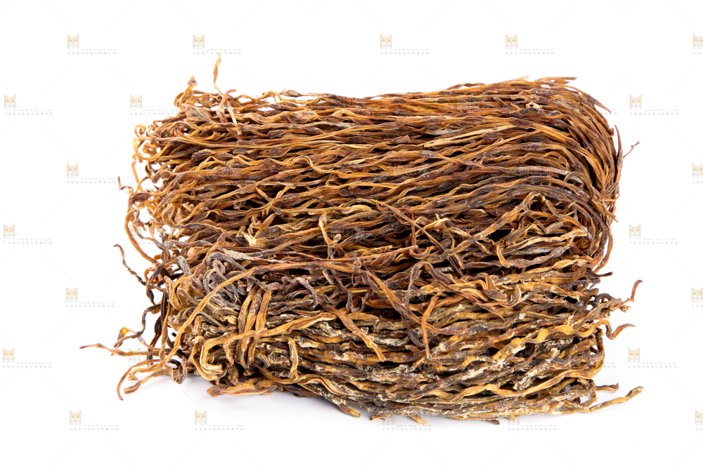 白底上的干豆角