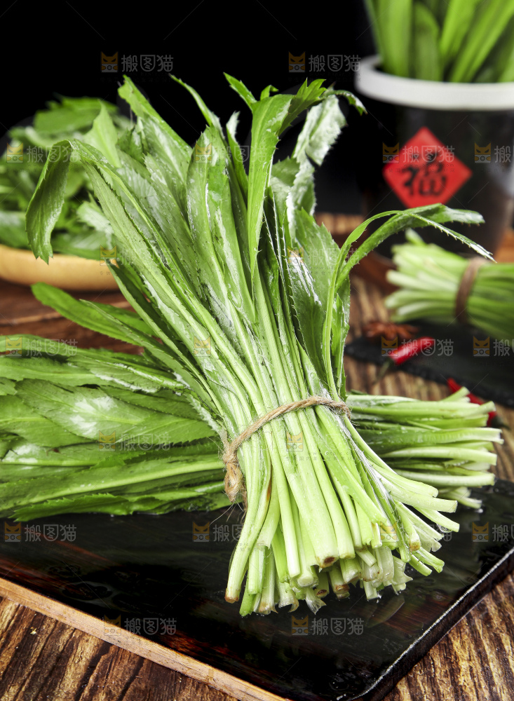 木底上的云南大香菜