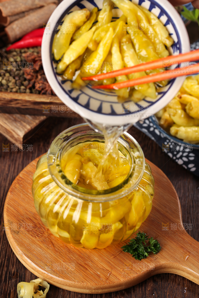 坛子里的小米椒