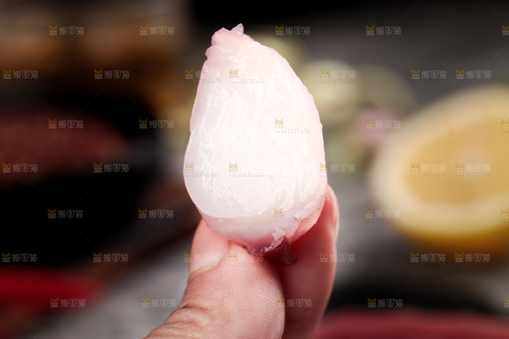 水里放着鱿鱼须